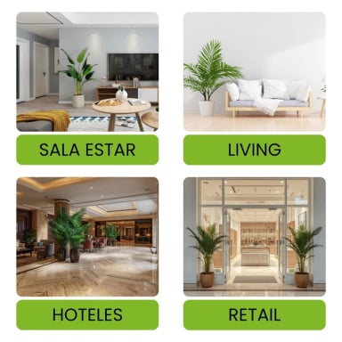 PLANTA ARTIFICIAL PALMERA ARECA ALTA 150 CM - 8