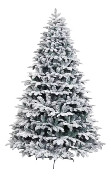 ÁRBOL DE NAVIDAD NEVADO 180CM FRONDOSO ÁRBOL ARTIFICIAL - 1