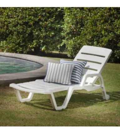 REPOSERA PLEGABLE RESINA JARDIN PLAYERA PISCINA PLEGABLE - 2