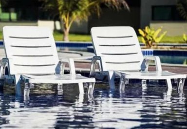 REPOSERA PLEGABLE RESINA JARDIN PLAYERA PISCINA PLEGABLE - 3
