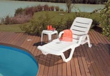 REPOSERA PLEGABLE RESINA JARDIN PLAYERA PISCINA PLEGABLE - 4