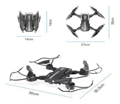 DRONE RECARGABLE 2 CAMARAS FULL HD WIFI PARA SMARTPHONE 1080 - 2