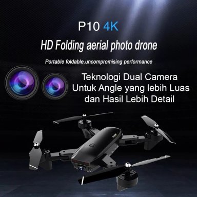DRONE RECARGABLE 2 CAMARAS FULL HD WIFI PARA SMARTPHONE 1080 - 4