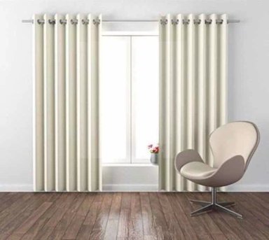 VISILLOS VELO CORTINAS CON ARGOLLAS PREMIUM 100% POLIÉSTER - 1
