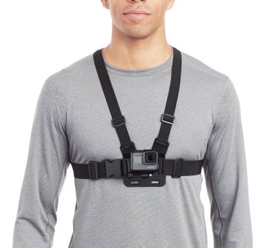 PORTA GOPRO PARA PECHO ARNES CAMARA DEPORTIVA AJUSTABLE - 2