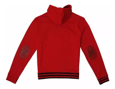 POLERON HOMBRE SHABAZZ DENIM ROJO AMERICANO URBANO USA - 3