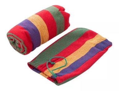 HAMACA CAMPING PLAYA JARDÍN TERRAZA 1 PLAZA 185×80 CM NIÑO - 2