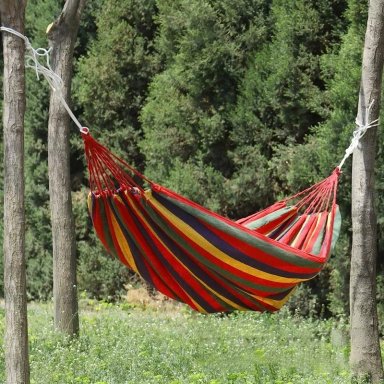 HAMACA CAMPING PLAYA JARDÍN TERRAZA 1 PLAZA 185×80 CM NIÑO - 3