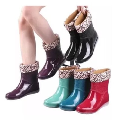 BOTAS MUJER AGUALLUVIA AGUA ANTIDESLIZANTE TÉRMICA CON FORRO - 1