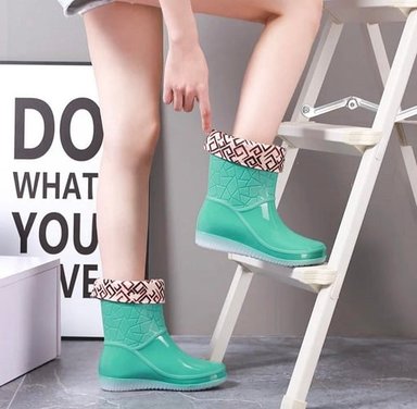 BOTAS MUJER AGUALLUVIA AGUA ANTIDESLIZANTE TÉRMICA CON FORRO - 2