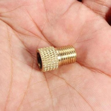 ADAPTADOR GOMA VÁLVULA FRANCESA A AUTO CON SELLO DE ANTIFUGA - 2