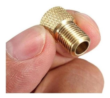 ADAPTADOR GOMA VÁLVULA FRANCESA A AUTO CON SELLO DE ANTIFUGA - 4