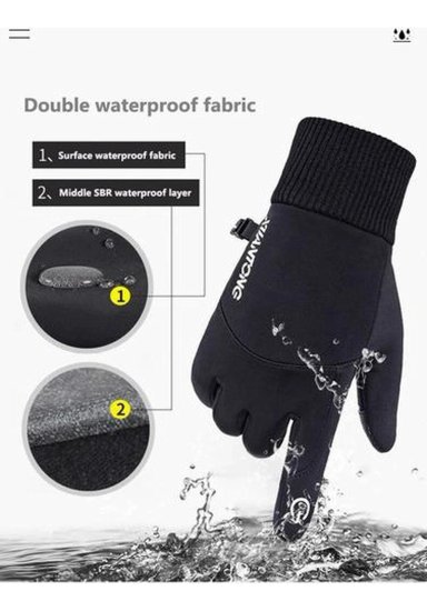 GUANTES TÉRMICOS RESISTENTES AL VIENTO DEPORTIVO Y CASUAL - 5