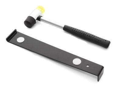 SET HERRAMIENTAS INSTALACION PISO FLOTANTE PROFESIONAL MARTILLO GOMA - 6