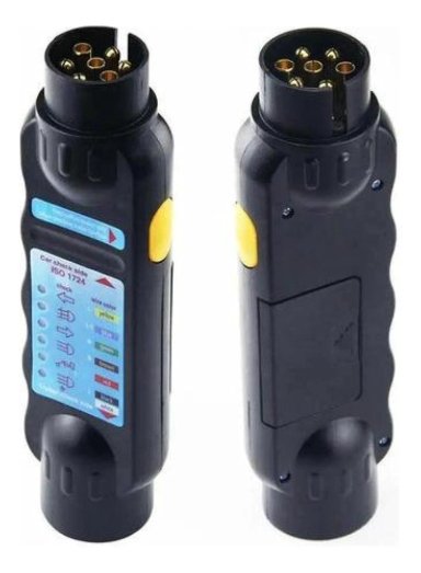 TESTER 13 PIN CIRCUITO CABLEADO LUCES ENCHUFE TRAILER AUTO - 7