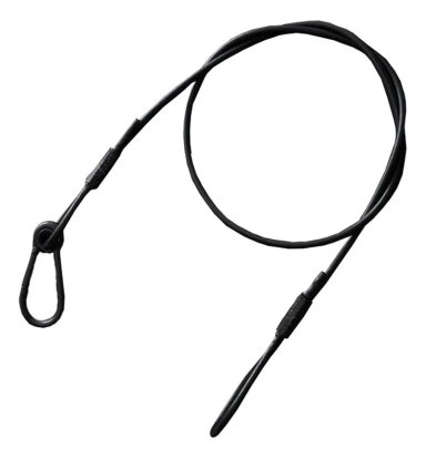 PACK X6 CABLE RECUBIERTO 60 KG MULTIFUNCIÓN 1.5 METROS X 5 MM ACERO - 2
