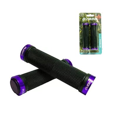 PUÑOS OZONO BICICLETA DOBLE LOCK GRIP MANILLAR MTB - 1
