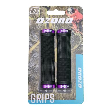 PUÑOS OZONO BICICLETA DOBLE LOCK GRIP MANILLAR MTB - 2