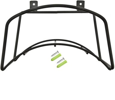SOPORTE PORTAMANGUERA PARED METALICO ORGANIZADOR JARDIN - 7