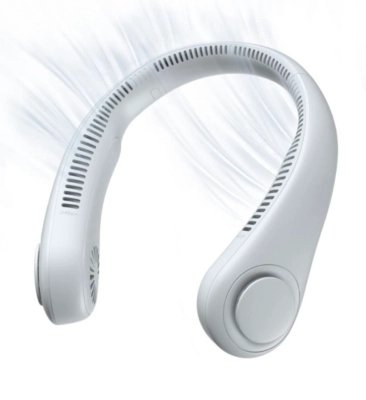 VENTILADOR DE CUELLO NEWVANA PORTATIL RECARGABLE USB - 1