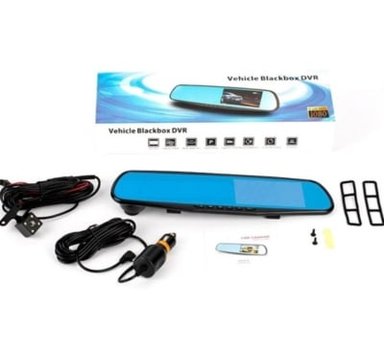 ESPEJO RETROVISOR NEWVANA PARA AUTO CÁMARA DE RETROCESO - 1