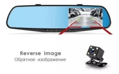 ESPEJO RETROVISOR NEWVANA PARA AUTO CÁMARA DE RETROCESO - 3
