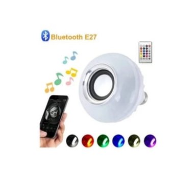 AMPOLLETA LED CON PARLANTE BLUETOOTH CONTROL - 2