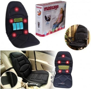 ASIENTO MASAJEADOR NEWVANA PARA AUTO O MASAJE EN CASA - 1