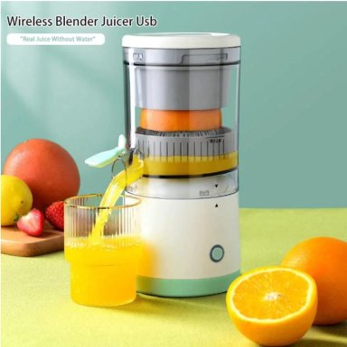 EXPRIMIDOR DE JUGO ELECTRICO RECARGABLE USB - 1