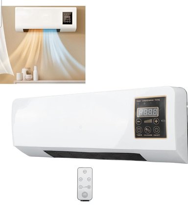 CALEFACTOR NEWVANA 2000 W AIRE CALIENTE AMBIENTE PORTATIL - 1
