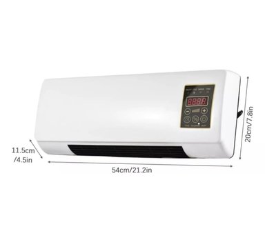 CALEFACTOR NEWVANA 2000 W AIRE CALIENTE AMBIENTE PORTATIL - 5