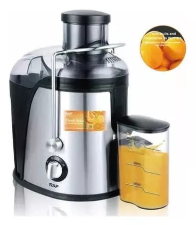 EXTRACTOR EXPRIMIDOR  ELECTRICO DE JUGO MARCA RAF - 2