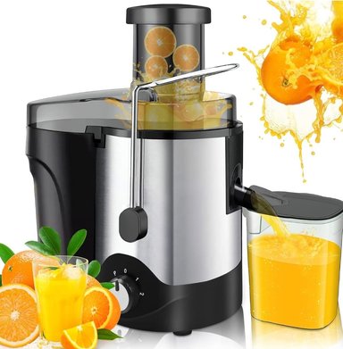 EXTRACTOR EXPRIMIDOR  ELECTRICO DE JUGO MARCA RAF - 4