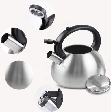 TETERA DE ACERO INOXIDABLE 3.6  LITROS - 1