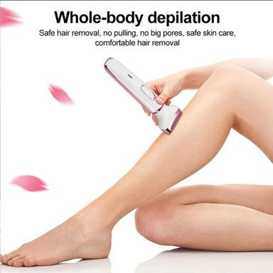 DEPILADORA NEWVANA 4 EN 1 BIKINI CEJAS ROSTRO PIERNAS Y NARIZ RECARGABLE USB - 4