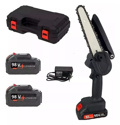 MINI MOTOSIERRA ELECTRICA 48V + 2 BATERIAS - 1