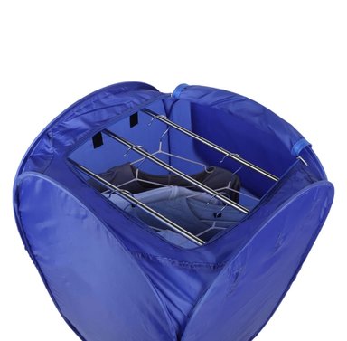 SECADORA NEWVANA PORTATIL PLEGABLE AZUL - 8