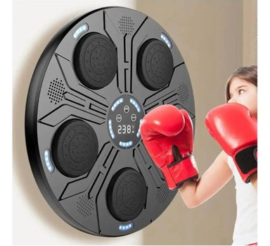 MANUBRIO DE BOXEO NEWVANA 7 CM MAQUINA DE BOXEO INTELIGENTE MUSICAL BLUETOOTH + GUANTES - 3
