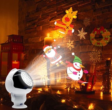 PROYECTOR ASTRONAUTA LUCES NAVIDEÑAS - 3