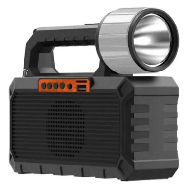 KIT SOLAR DE EMERGENCIA + RADIO + LINTERNA + 3 AMPOLLETAS + USB - 2