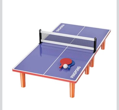 MINI MESA DE JUEGO PING PONG PORTATIL - 3