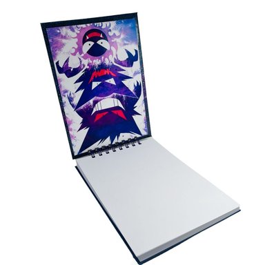 CROQUERA A5 HOJAS LISAS BLANCAS GENGAR POKÉMON - 2