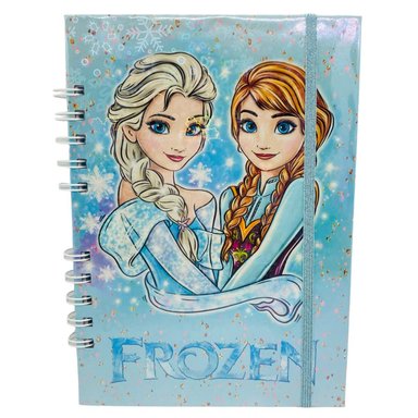 CUADERNO A5 HOJAS CUADRICULADAS 7MM FROZEN - 1