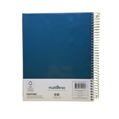 CUADERNO MEDIO OFICIO 150 HOJAS CUADRICULADAS 5MM NATURE COLOR PANTONE - 8
