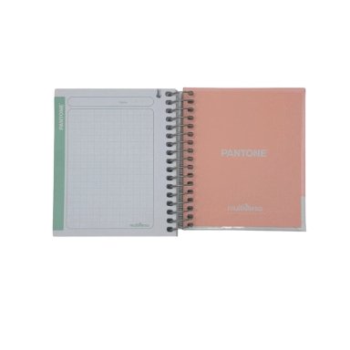CUADERNO MINI POCKET 100 HOJAS CUADRICULADAS 5MM PASTEL PANTONE - 6
