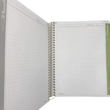 CUADERNO PREMIUM 200 HOJAS CUADRICULADAS 7MM TEXTURIZADO EL PRINCIPITO MULTIVERSO - 6