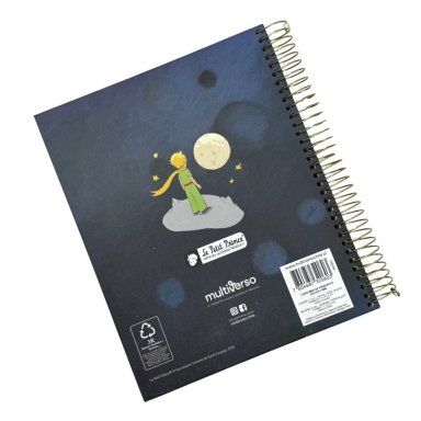 CUADERNO MEDIO OFICIO 150 HOJAS CUADRICULADAS 5MM EL PRINCIPITO MULTIVERSO - 2
