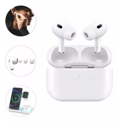AUDÍFONOS INALAMBRICOS PRO 2DA GENERACION PARA IPHONE TACTIL - 1