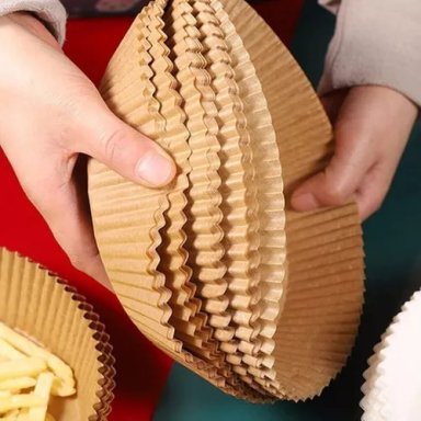200PCS PAPEL PARA AIRFRYER FREIDORA AIRE FORRO - 5