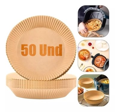 FORROS AIRFRYER PAPEL ANTIADHERENTE X50 FREIDORAS DES 16CM - 1